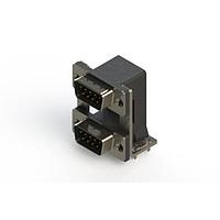 EDAC 661-009-364-038 Dual Port D-Sub Connectors Right-angle Dual Port D-Sub Connector