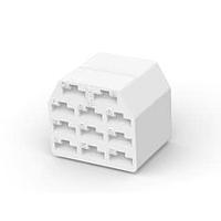 AMP Connectors - TE Connectivity 151325-1 Housing 11 WAY FASTIN FASTON RECPNATUR