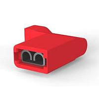 AMP Connectors - TE Connectivity 2-520335-2 Receptacle FLAG RECP 22-18 .187 .187 x .020