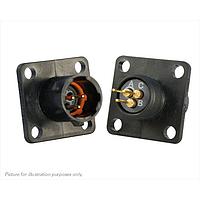 Eaton Souriau-Sunbank UTS08D3P Receptacles 3P SQ FLANGE PIN RECEPTACLE SIZE 8D