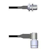 Amphenol Custom Cable Q-2604Z000M007i RF Cable Assemblies N-SJB/TNC-RP LMR24 7I