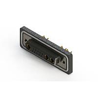EDAC 628W13W3322-4N2 Mixed Contact D-Sub Connectors Vertical Waterproof Power Combo D-Sub Connector