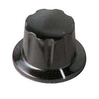 Davies Molding 1920AR Skirted Control Knob Black Spring Skirted Control Knob