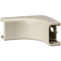 HellermannTyton TSRP1I-33-1 Wire Ducting & Raceways Internal Corner Cover, 3/4", 1" Bend Radius, PVC, Ivory, 1/bg