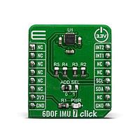 Mikroe MIKROE-3776 Motion Sensor 6DOF IMU 7 Click