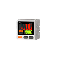 Autonics PSQ-C01CU-RC1/8 Dual Digital Display Pressure Sensors (-100.0 ~ 100.0kPa, Rc1/8)