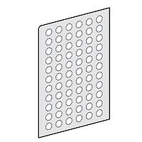 SCHNEIDER ZBY1149 Legend SHEET OF PRE-MARKED LEGENDS III