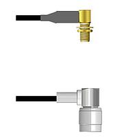 Amphenol Custom Cable Q-2R04W0008072i RF Cable Assemblies SMA-RJB/TNC-RP RG58 72I