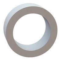 Essentra Components 17W03451 Flat Washer Flat Washer, .252 ID, .345 OD, .125 Thick, Natural, Nylon