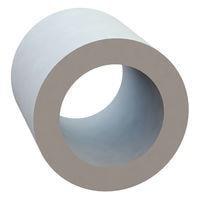 Essentra Components 13RSSR0083 Round Round Spacer, .252 ID, .375 OD, .406 Length