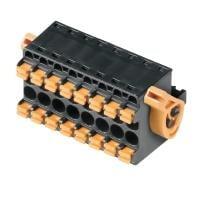 Weidmuller 1001140000 Pluggable Terminal Blocks BLDF 5.08/08/180LH SN BK BX
