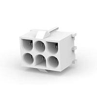 AMP Connectors - TE Connectivity 1586090-1 Headers 06P UMNL PINHDR NO DRAIN HOLE