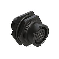 Amphenol SINE Systems FLS712N10S03 Connectors 10 POS JAM NUT RECEPT