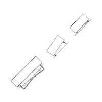 Bud Industries BC-14215 Accessories Bail for Valueline Chassis 15"