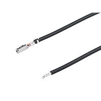 Molex 226208-2114 Pre-Crimped Lead Pre-Crimped Lead MOX Female-to-Pigtail, Sn Plating, 300mm Lgth, 20 AWG, Blk