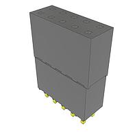 Samtec ESQ-105-58-G-D Sockets Elevated Socket Strip