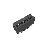 Amphenol FCI HFW8S-2STE1HLF Connectors 1.00mm Flex Connector, HFW Straight series, 8 Position, Top Entry Surface Mount, Tin plating, Non-ZIF, Halogen-free .