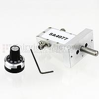 Fairviewmicrowave SA4077  0 to 40 dB Continuously Variable Attenuator SMA Female To SMA Female From 8 GHz To 12.4 GHz Rated To 5 Watts in a Dial Design