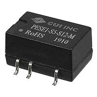 CUI Inc PESE1-S5-D9-M Isolated 9/-9 Vdc, 0.056/-0.056 A, 1 W, 4.5 - 5.5