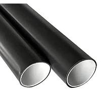 Qualtek Electronics QFR-135-2-01-QB48IN-5 Heat Shrink Tubing 9.0mm ID 4:1 Adhesive Lined, Fully Flame Retardant Heat Shrink Tubing, Black with white adhesive liner, 48 inch pieces, 5 pieces per bag