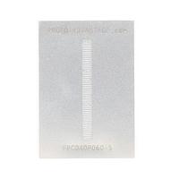 Chip Quik FPC040P060-S Sockets & Adapters FPC/FFC SMT Connector (0.4 mm pitch, 60 pin or less) Stencil