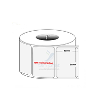 VIỆT NAM 58x40mm Decal Paper (800 labels per roll)