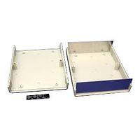 Hammond Manufacturing 1598CGY Instrument FR ABS w/Alum. Ends 7.09x6.1x2.04" Grey