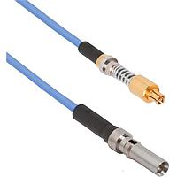 Amphenol SV Microwave FV67.3SMPS-047-MV67.3SMPS-120 RF Cable Assemblies VITA 67.3SMPS to VITA 67.3 SMPS 12"Cable