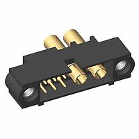 Harwin M80-5C10605M1-02-337-00-000 Headers 6+2 Pos. Male 24-28AWG+16AWG Cable Conn. Kit, Jackscrews