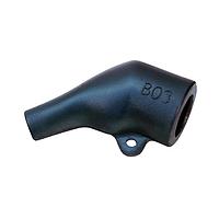 Glenair 770-001B106R Boot, 45 Deg Lipped 45 DEG Angle Shrink Boot with Eyelet, Boot size 6