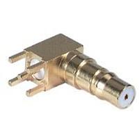HUBER+SUHNER 85_QMA-50-0-4/111_NH PCB Connectors QMA right angle PCB jack(f)