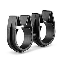 HellermannTyton 156-02490 MOC Clip to MOC Clip MOC Clip to MOC Clip, 22 mm, 22 mm, PA66HIRHSUV, Black, 1500/ctn