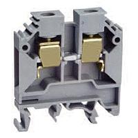 Altech CTS6U/DB Feed Through Terminal Block 600V, 22-8AWG, 8mm Feed thru Dark Brown