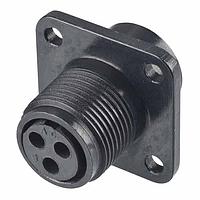Harwin C90-3102R10SL-3S Connectors 3P PANEL SOCKET MIL-C-5015 COMPTBL