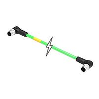 Molex 1201088725 Ethernet Cables / Networking Cables CSE M12 ETH 4P DC MA MA RA WSOR 3M DE