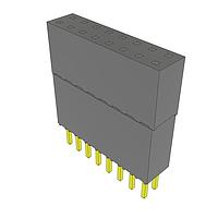 Samtec ESQ-108-44-G-D Sockets Elevated Socket Strip
