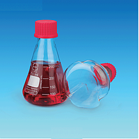 SciLab SL.Fla2033 Leak-Proof Screwcap Shaking Flask (500ml, GL32; 3 Deep-Baffles)