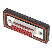 Molex / FCT 173110-0052 Receptacle FCT DSUB SDR RCPT 15 PN SLD RMNT