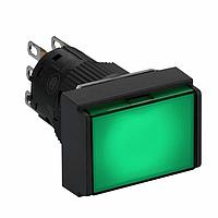 SCHNEIDER XB6EDF3J1P Standard Switches IPB Latching, Rect., green, 12V, 1 NO/NC