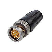 NEUTRIK NBNC75BLP9X Connectors O.D. 4-8mm antraloy plating 75 Ohm UHD