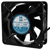 Orion Fans OA180APL-11-1WB1868 Axial Axial Fan, 180x180x65mm, 115VAC, 400CFM, 80W, 65dBA, 3250RPM, Ball, Wire, IP68