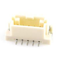 Molex 560020-0430 Shrouded WTB Header SR Vert. 5 Crcts Gold Over Nickel NAT