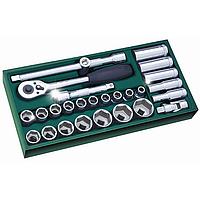 SATA 09903 27PC. 1/2" DR. SOCKET SET (METRIC)