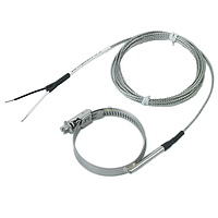 Sterling Sensors TSJUBJJXL02M0AS7 Pipe Clip Thermocouple (Type J 2M 150-300mm; -50~250°C)