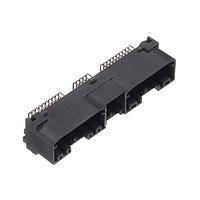 AMP Connectors - TE Connectivity 9-1438743-6 Connectors 54way Hyb .040/2.8 Tails Down Cap Assy