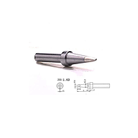 QUICK 200-1.6D Soldering Tip (Chisel, 1.6 x 12mm)