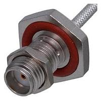 Johnson / Cinch Connectivity Solutions 142-0593-436 Connectors ST BULKHD JACK NICK .086 SEMI RIGID