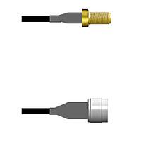 Amphenol Custom Cable Q-2V02I0003008i RF Cable Assemblies SMA-SJ/N-SP G174 8I