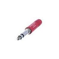 NEUTRIK NP3TM-R Phone Connectors PLUG MIL SPEC 642/2 RED/NICKEL