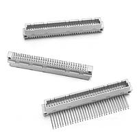 3M Electronic Solutions Division 7064-50B5TH DIN 41612 Connectors 64P R/A HIDENSTY HDR